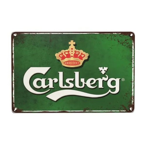 Blechschild carlsberg bier - blechschild,