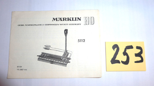 Märklin 5112 anleitung zum - 5112,