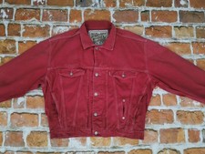 *DIESEL JEANS VINTAGE DENVER JACKE*BASIC LINE*KAMIN ROT*CASUAL*GR: M*RARITÄT