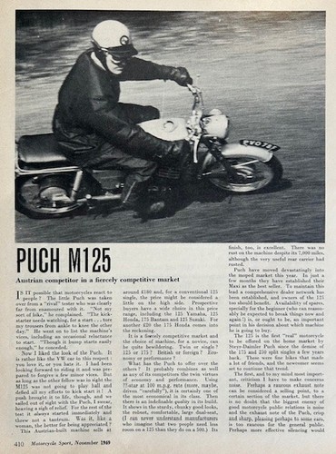 Puch m125 original - -,