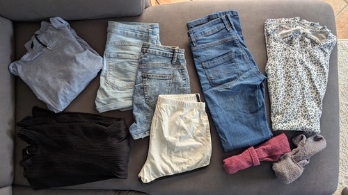 Teile bekleidung paket - teile,