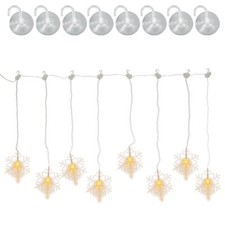 Lichtervorhang "Schneeflocke"