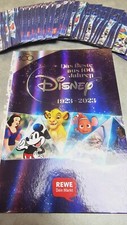 Disney Sammelalbum + ca 110 Packungen Album Neu Sticker Rewe 100 Jahre Disney