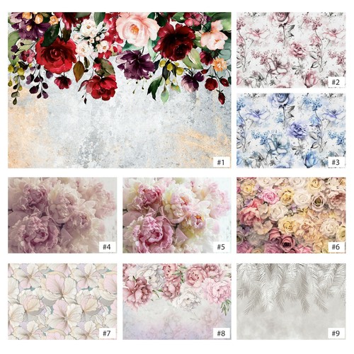 Tapete blumen wohnzimmer - blumen,