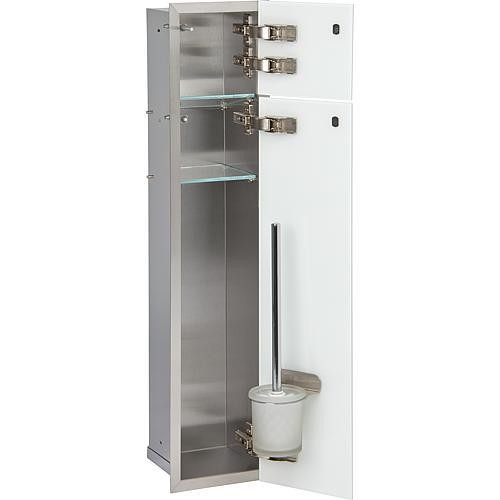 Wandcontainer 2 schwarze - wc-wandcontainer,,