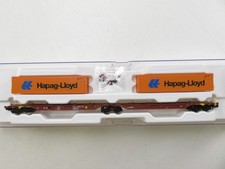 (RBT190) Fleischmann 825340 Container-Doppeltragwagennder GYSEV CARGO "Hapag-...