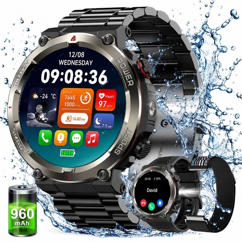 Smartwatch herren militär - smartwatch,
