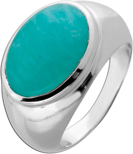 Amazonit ring 925 türkisener - amazonit,