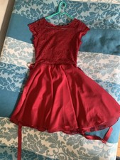 Swing Cocktailkleid Rot Gr. 38