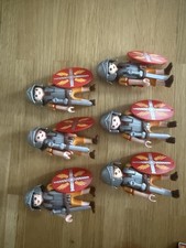 6x Playmobil Römer Reiter Auxiliar Ocker Rar Legionär 4273