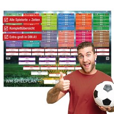 WM 2026 Spielplan DIN A1