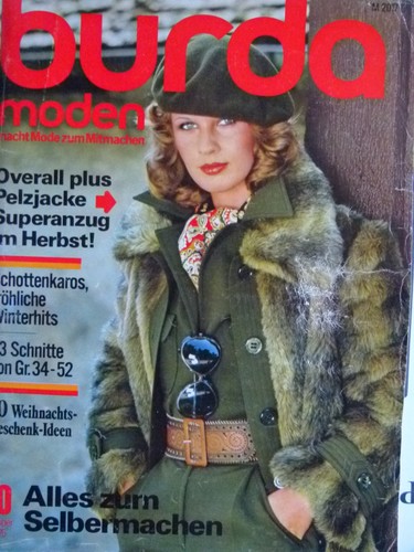Altes burda modeheft ausgabe - modeheft,
