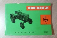 Deutz schlepper d15 mit f1l712 - deutz,