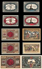 5 x Notgeld FREIENWALDE Stadt