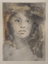 Leonor Fini 1907-1996, Kopf, Lithographie von fünf Steinen, numm., 1974/75