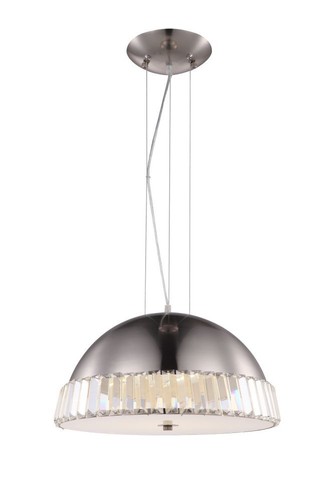 Led pendellampe glas kristall - glas,