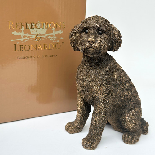 Cockapoo hund figur ornament - cockapoo,
