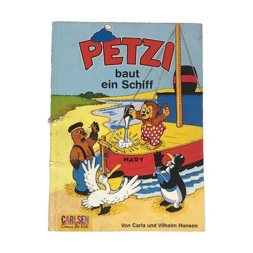 Petzi baut ein schiff carla - schiff,,