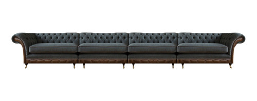 Designer graue chesterfield - designer,