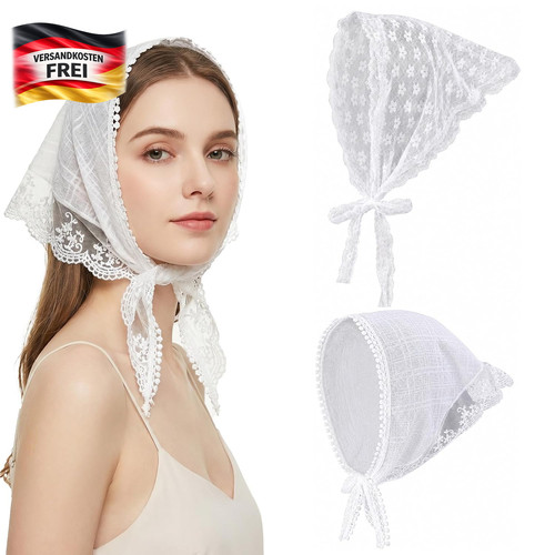 Damen kopftuch spitze dreieck - damen,