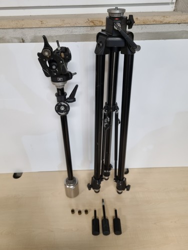 Manfrotto 117b kurbelstativ - manfrotto, +