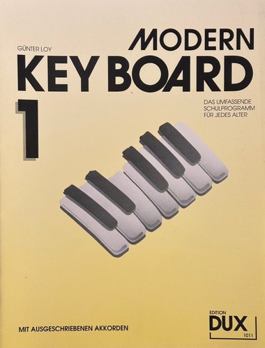 Noten modern keyboard - modern, 1
