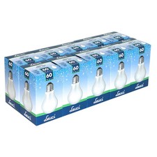 10 x Leuci Glühbirne 60W E27 MATT Glühlampe 60 Watt Glühbirnen warmweiß dimmbar