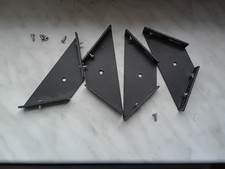 4x Winkelverbinder 70 mm Winkel Bettbeschlag Verbinder Bettverbinder Bettwinkel