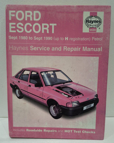 Ford escort mk3 mk4 - escort, haynes