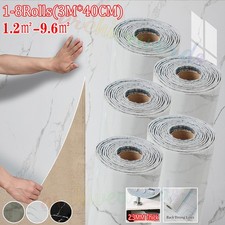 8X Dicke Marmor Wandaufkleber