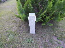 Gartensteckdose Granit Stein Stele Steckdose Steckdosensäule Gartendeko