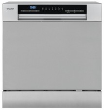 Exquisit GSP508-030D Tischgeschirrspüler, 55 cm breit, 8 Maßgedecke, 7 Programme
