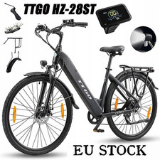 TTGO Elektrofahrrad 28 Zoll Herren 250W 20AH City E-Bike Pedelec 130KM HZ-28ST