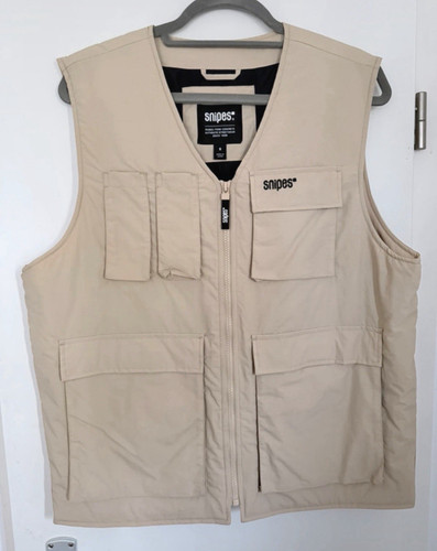 Snipes herren weste - beige, gr