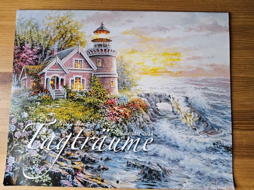 Kalender kinkade malerei - kinkade,