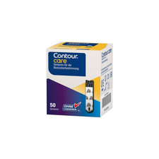 Contour Care Sensoren Pack: 50 Blutzuckerteststreifen