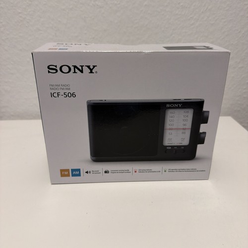 Sony icf 506 radio schwarz - sony,