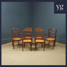 Antik Französisch Set 6 Louis