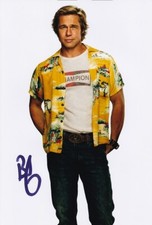 BRAD PITT signed Autogramm 20x30cm TIME IN HOLLYWOOD in Person autograph ACOA