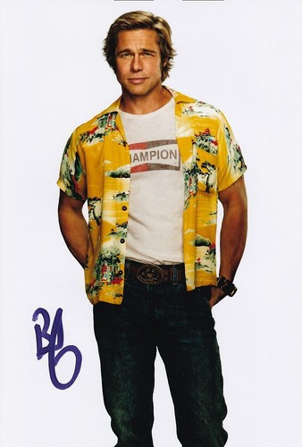 Brad pitt signed - pitt,