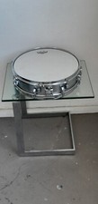 gut klingende Piccolo 14" x 3 "  Stahl-Snare mit Sound und Video in d. Beschreib