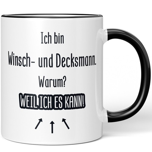 Ich bin winsch und decksmann - bin,