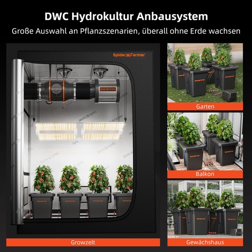 Spider farmer dwc - dwc, hydroponic