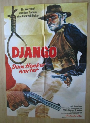 Filmplakat django dein - -,