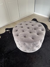 Samt PolsterHocker Mit