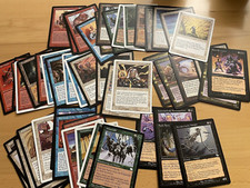 50 ALTE deutsche Uncommons Magic Karten MtG über 20 Jahre alt