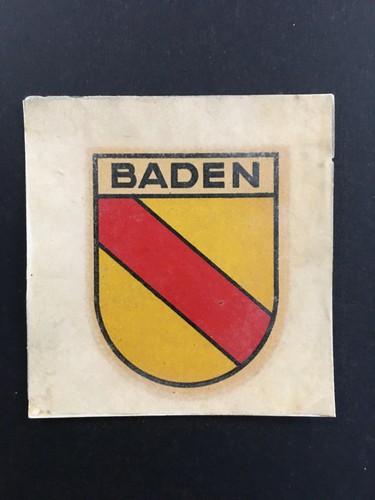 Baden wappen sammlerstück - baden,