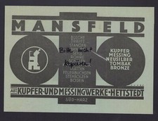 HETTSTEDT, Werbung 1929