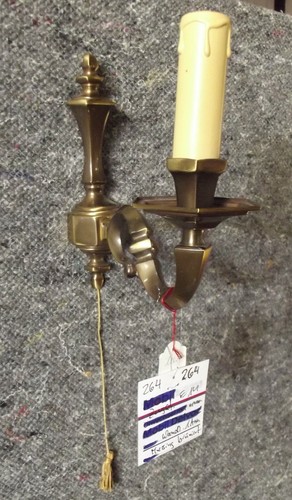 Lampe,Wandlampe,Messing