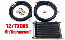Ölkühler KIT 25 Reihen AN10 MIT THERMOSTAT für VW BUS T2 T3 Transporter Bulli